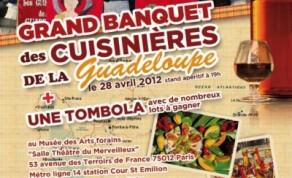 Banquet des cuisinières de la Guadeloupe le 28 avril 2012 dans le 12 ème.