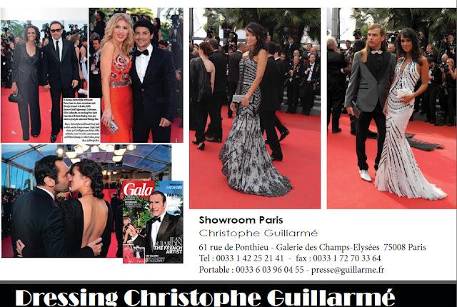 Dressing Christophe Guillarmé - 65e Festival de Cannes - 16 au 27 mai 2012 - Villa d'Estelle 14 rue des Belges- Cannes‏