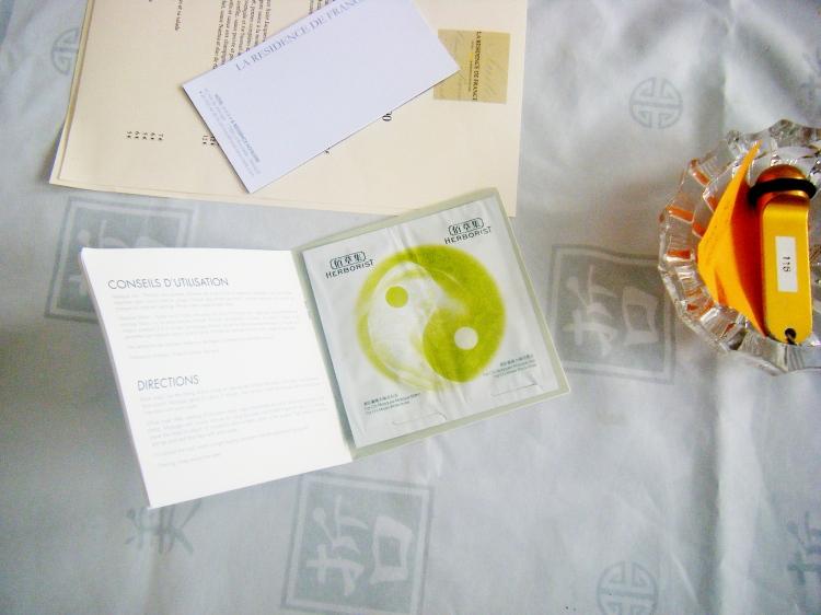 F A l’heure asiatique, le Tai Chi Mask d’Herborist