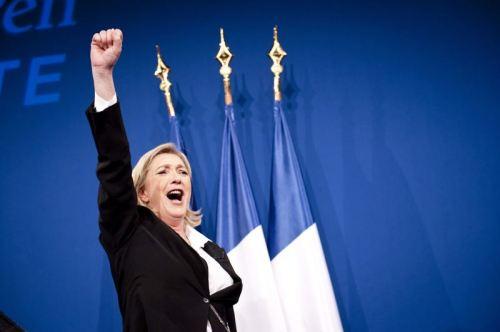 Marine Le Pen? Paris, le 22 avril 2012