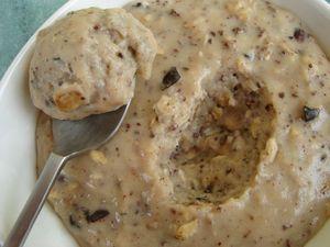crème muesli noisette et fèves de cacao DSC05378