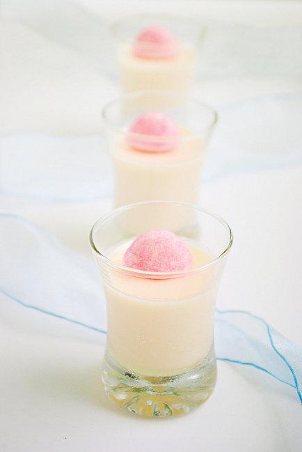 Panna Cotta aux fraises Tagada Pink - Ronde Interblog #13 Panna cotta aux fraises tagada 5