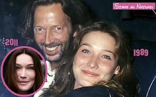 Carla Bruni Sarkozy et Eric Clapton en 1989 : Comme si de rien n'était...