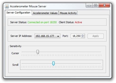 Accelerometer-Mouse-Android-PC-Client