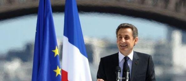 Nicolas Sarkozy au Trocadero ( Paris, 1er mai 2012)