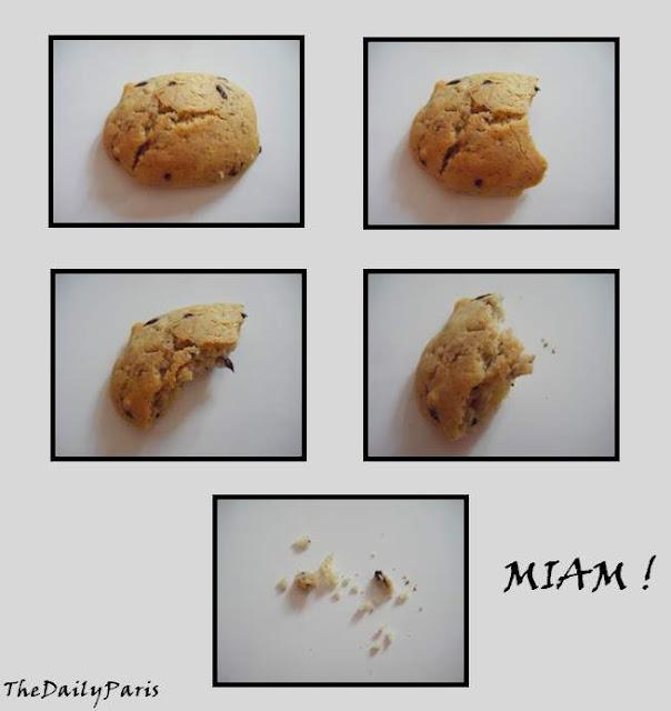 Food : Cookies moelleux
