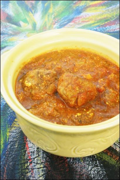 Boulette de boeuf au curry