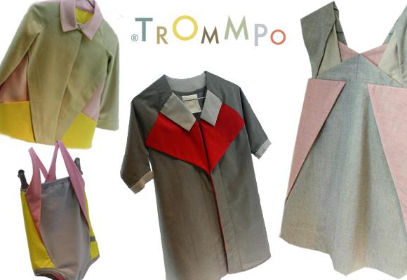 TROMMPO // origami-inspired kids' clothing collection