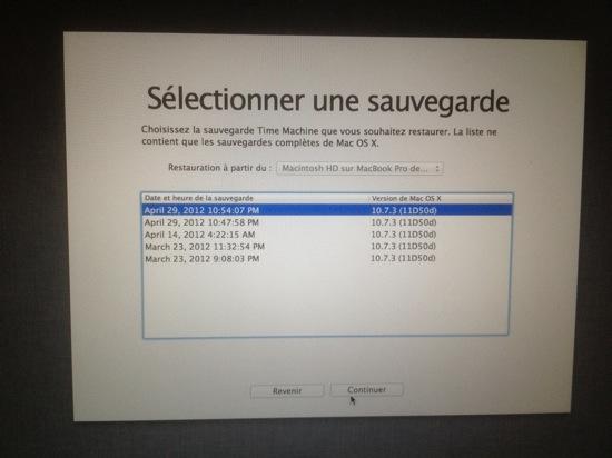 IMG 0588 [Macbook Pro] Remplacement du disque dur et restauration depuis Time Machine