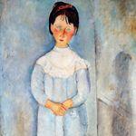 Bien que l'on ait reproché à Modigliani son style répétitif (yeux en amande...), ce shéma ne nuit pas à l'expression de la personnalité des modèles (<i alt=