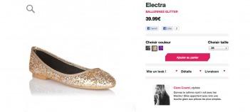 The FabShoes.fr - Les Ballerines Electra Toujours avoir des ballerines The Fab Shoes dans son grand sac de fille (concours inside !)