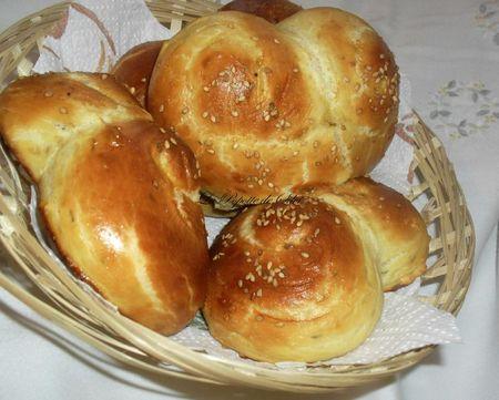 Le pain spiral de Louisa ( version salée et sucrée )