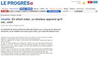 ON N'ARRÊTE PAS LE PROGRÈS :VOTER PEUT TUERPlan 9 from Ou...