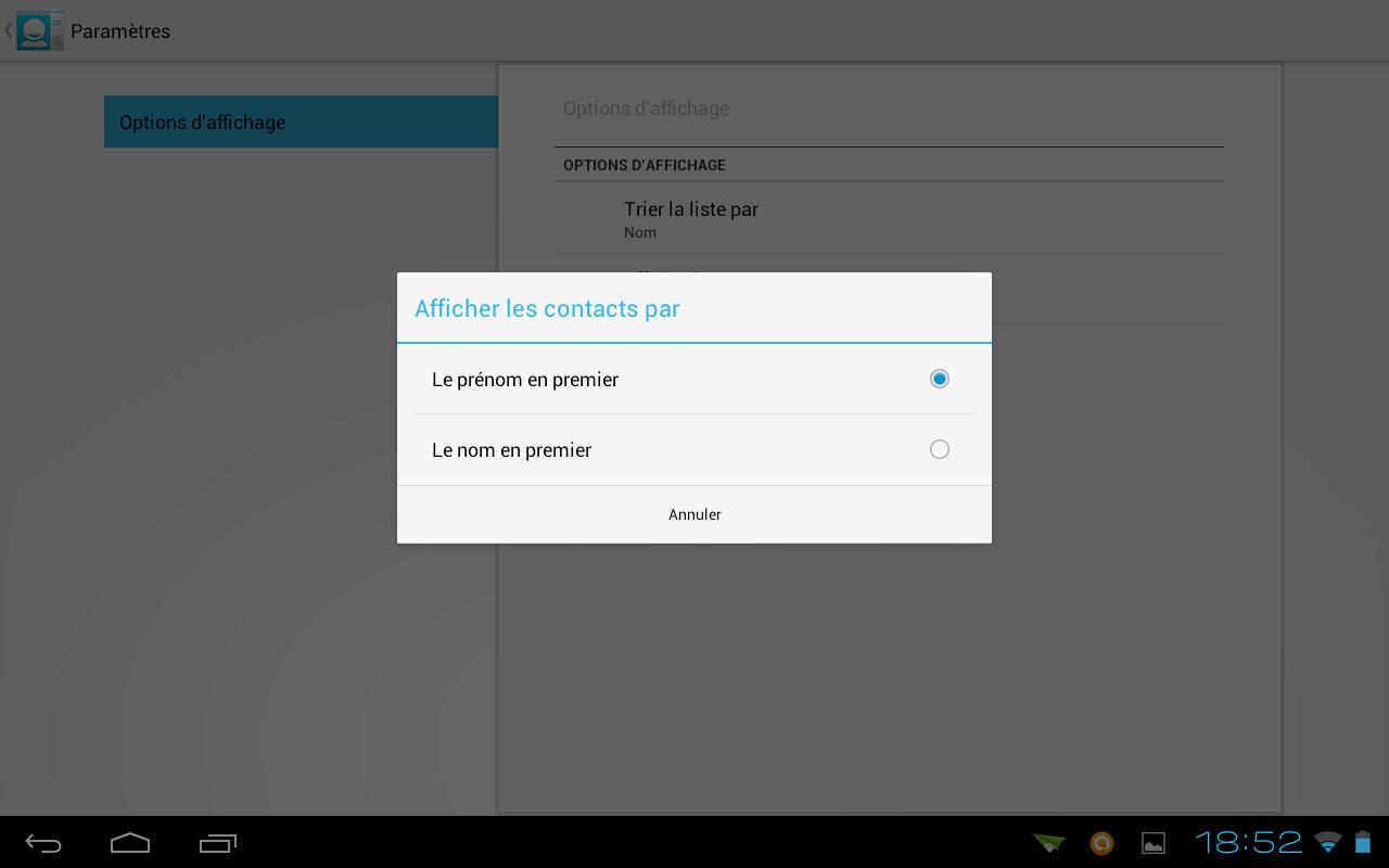Android ICS : Classer et trier ces contacts Android ICS : Classer et trier ces contacts