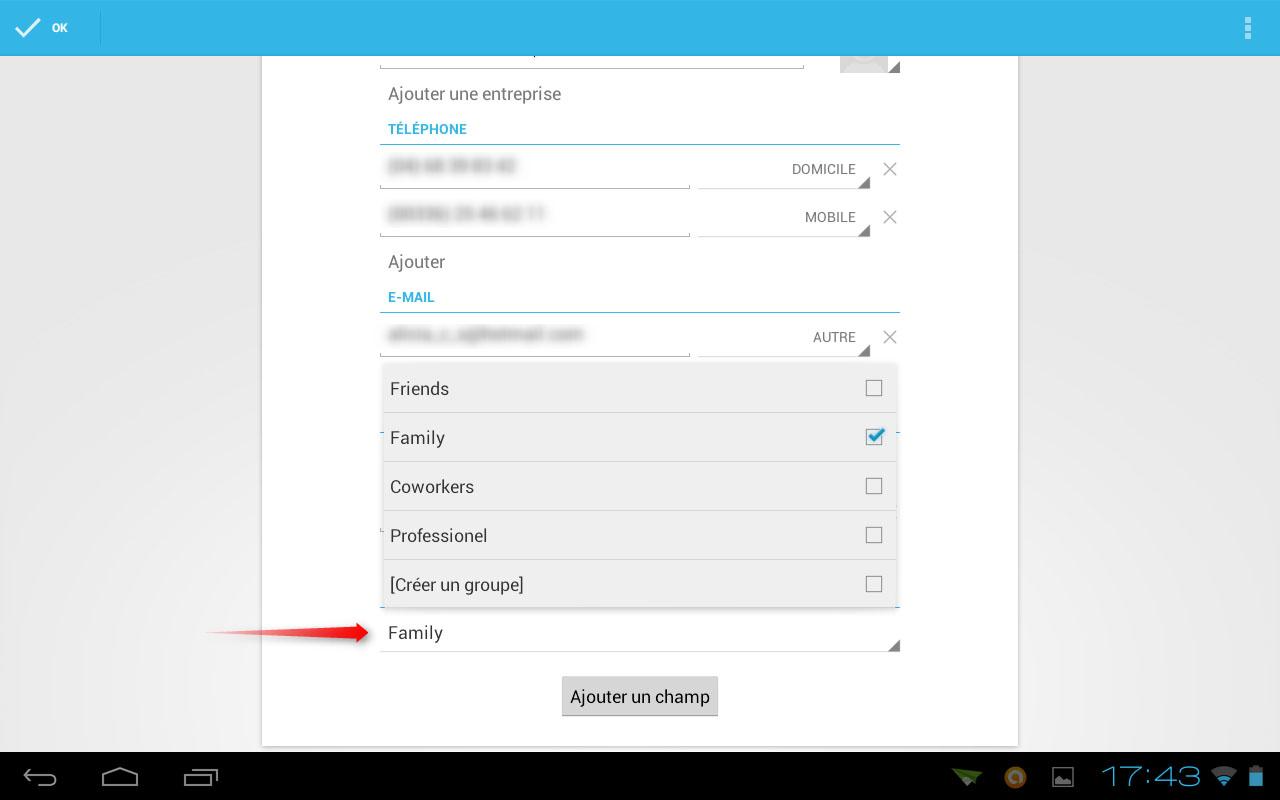 Android ICS : Classer et trier ces contacts Android ICS : Classer et trier ces contacts