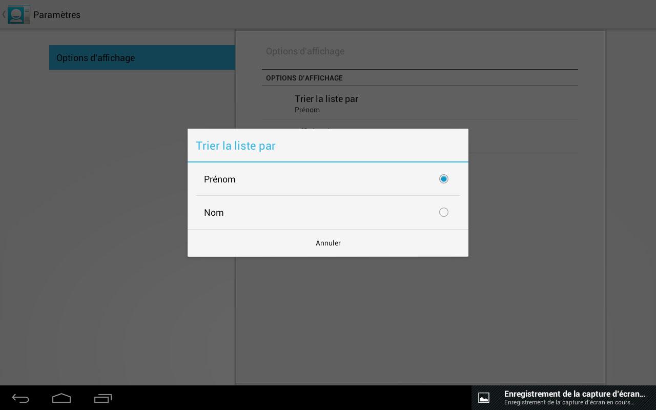 Android ICS : Classer et trier ces contacts Android ICS : Classer et trier ces contacts