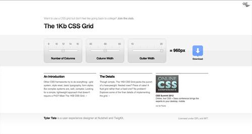 The 1KB CSS Grid The 1KB CSS Grid