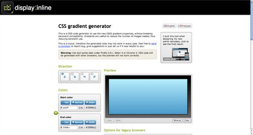 CSS Gradient Generator CSS Gradient Generator