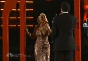 [Video] Christina Aguilera & Chris Mann  sur The  » Prayer » de Celine Dion.