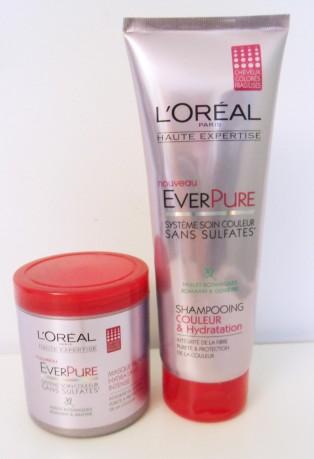 Shampooing et masque EverPure de L'Oréal Haute Expertise Shampooing et Masque EverPure de L’Oréal Expertise
