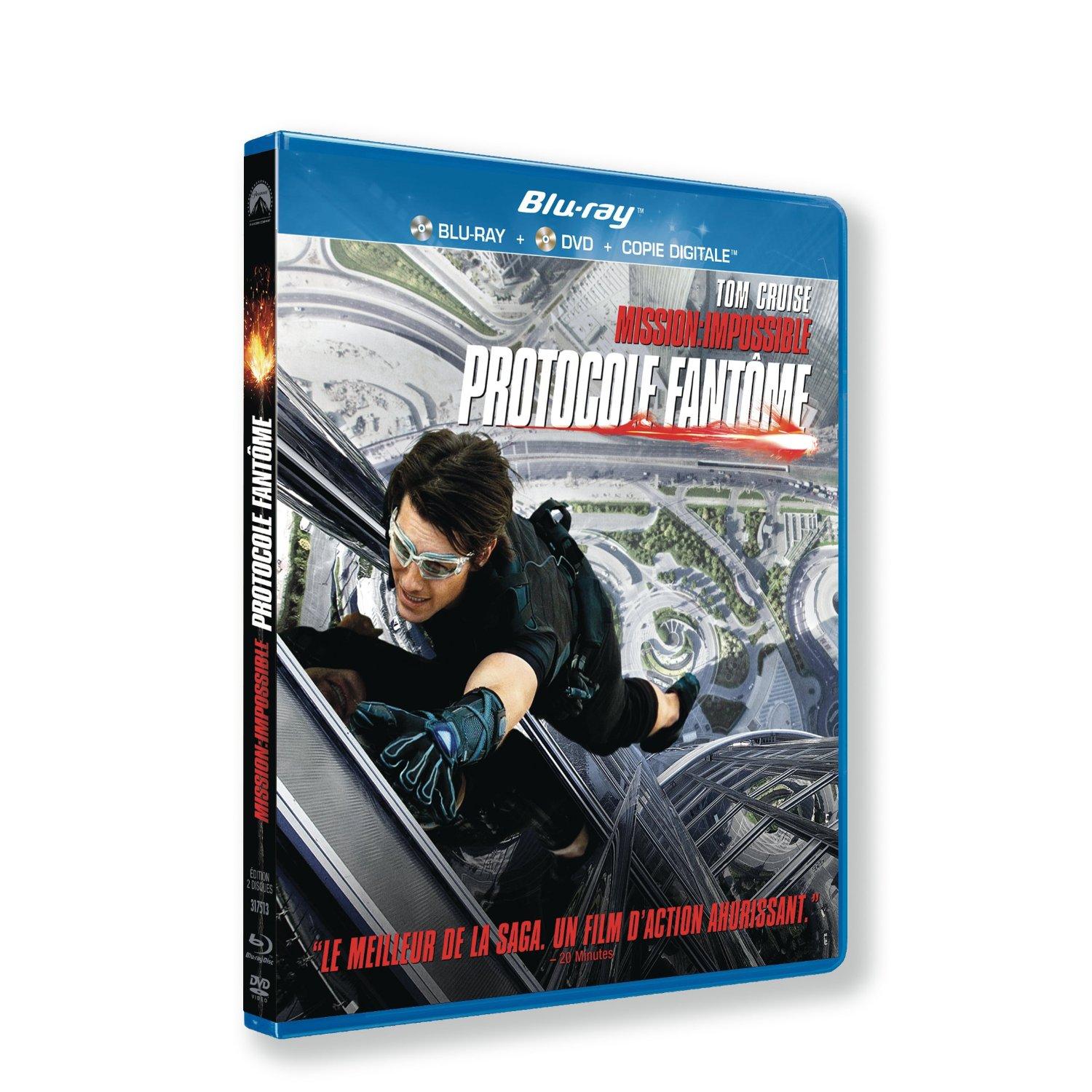 Mission Impossible 4 : Blu-ray vertigineux