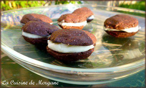 Whoppies pie au chocolat et crème au fromage frais (les classiques)