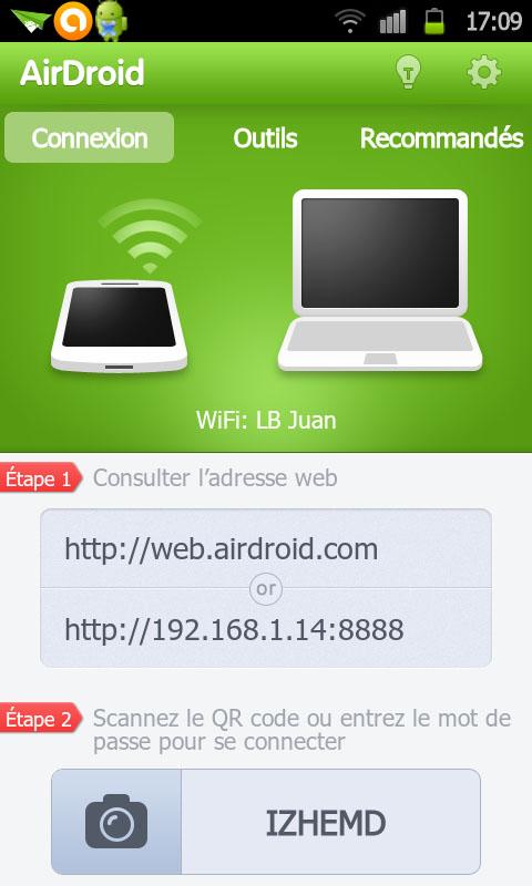 capture_airdroid_1 Faire des captures d’écran de votre Android avec l’application Airdroid