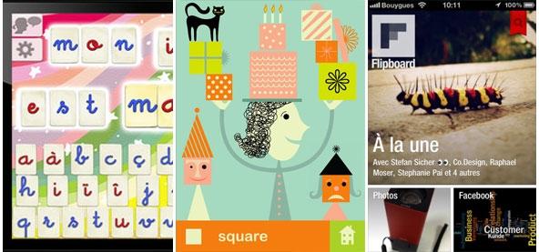 La sélection d'applis du mois des Trois Elles #1 La sélection d'applis du mois des Trois Elles #1