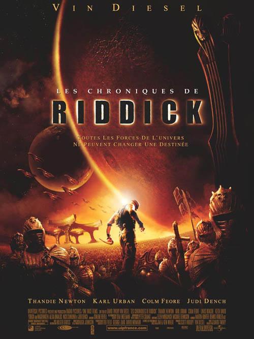Affiche de 'Les Chroniques de Riddick'