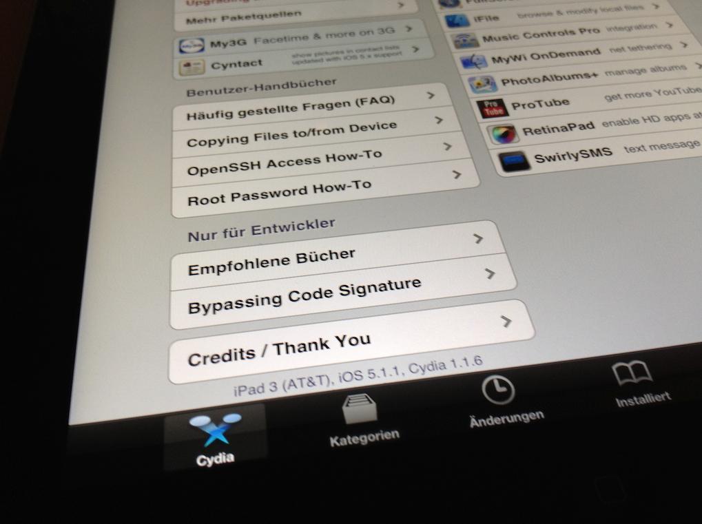 Nouvel iPad jailbreaké en 5.1.1, Mais ! Jailbreak iOS 5.1.1 iPad 3