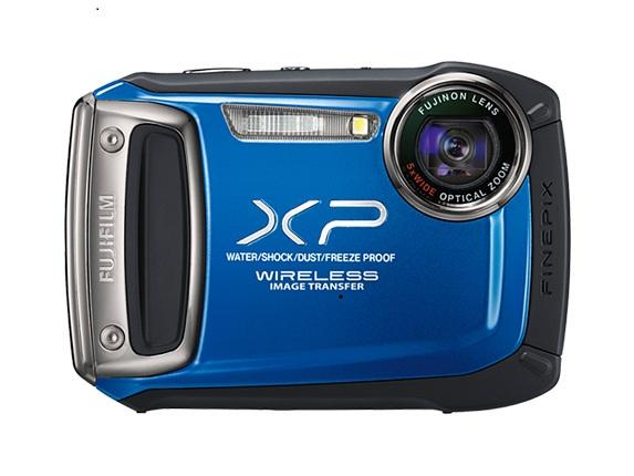 Fujifilm Finepix XP170 bleu face Fujifilm Finepix XP170 bleu face Fujifilm XP170 : un compact étanche pour les baroudeurs