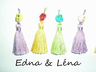 DIY: COLLIER TÊTES DE MORT ET POMPONS. DIY: COLLIER TÊTES DE MORT ET POMPONS.