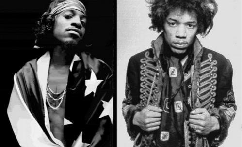 Andre 3000 dans le rôle de Jimi Hendrix