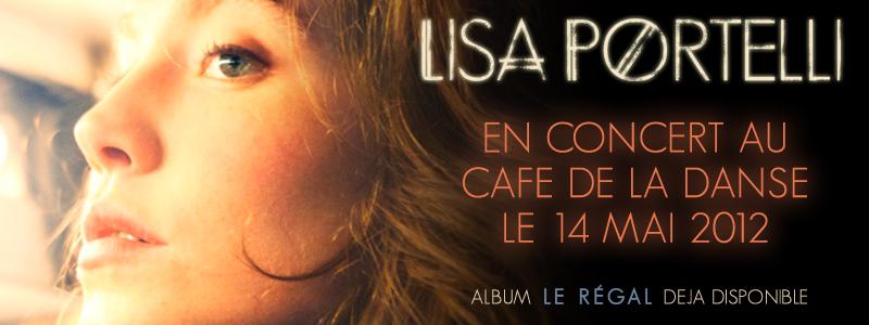 Lisa Portelli au Café de la danse lundi 14 mai