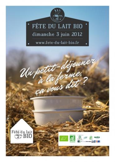 Fête du lait bio : 63 fermes dans 6 régions vous accueillent le 3 juin pour un petit déj'bio