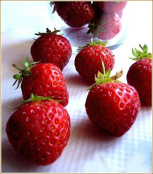 presenation de fraises