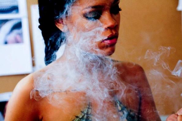 Rihanna : les photos torrides du tournage de son clip