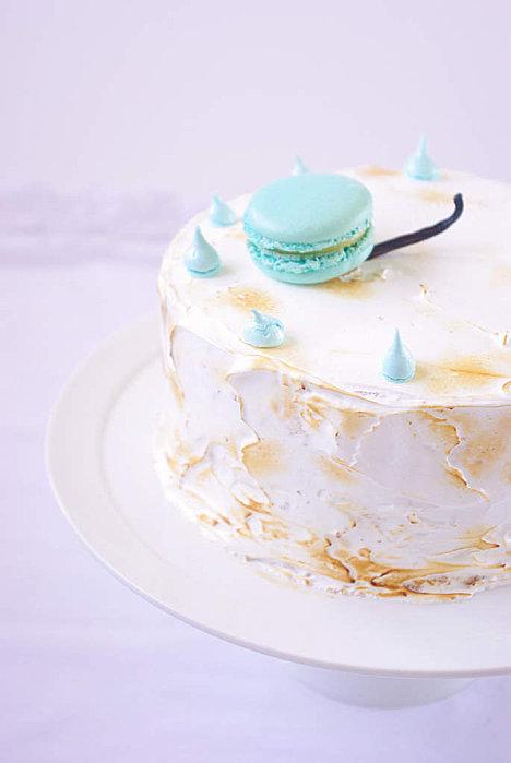 Gâteau meringué au citron à 4 étages Gateau meringué au citron 4 etages4
