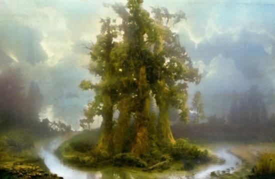 Les paysages miniatures enfouis de Kim Keever - 3