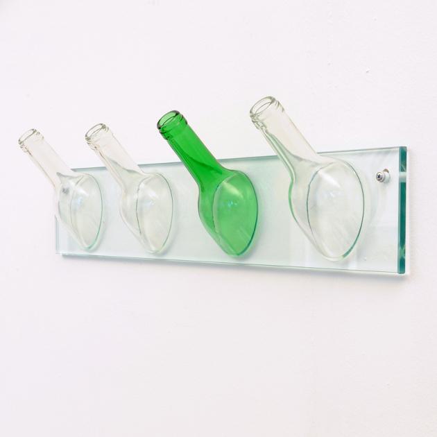 porte-manteaux-verre-5 Lucirmás – Recyclage de bouteilles en porte manteaux