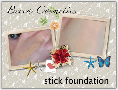 Revue maquillage : le fond de teint stick de Becca Cosmetics