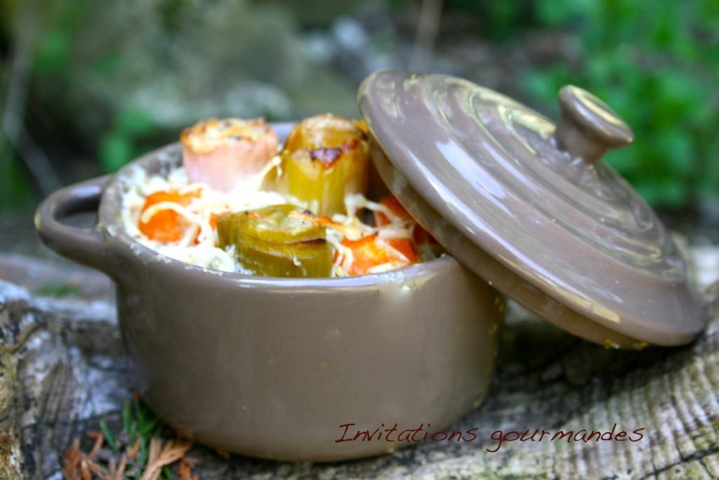 IMG_5057 GRATIN POIREAUX-CAROTTES À LA MOUTARDE À L’ANCIENNE