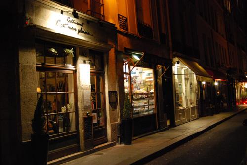 Facade-restaurant-c-est-mon-plaisir-ile-saint-louis-paris-hotel-du-jeu-de-paume C’est mon plaisir fait pétiller vos papilles!