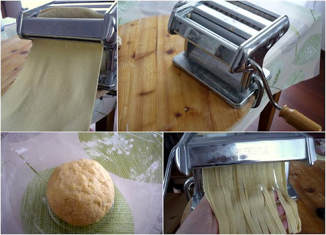 Tagliatelles aux épices : mes premières pâtes fraîches ^^ Tagliatelles aux épices : mes premières pâtes fraîches ^^