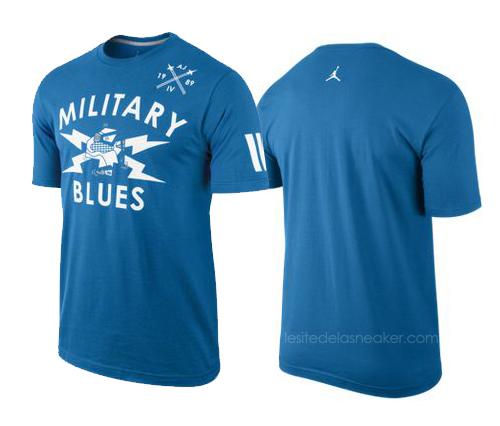 T-Shirt Jordan Military Blues