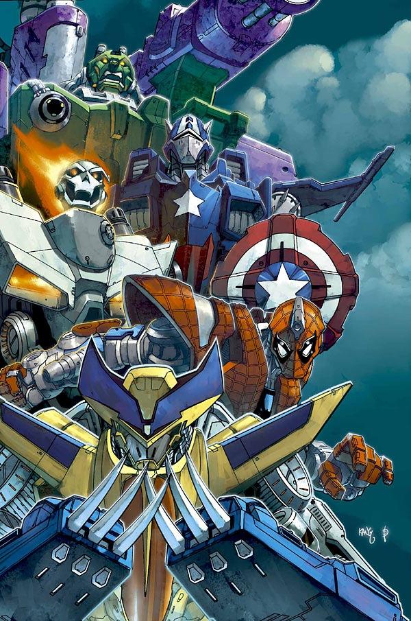 Superhero Transformers Captain America Un joli mashup Marvel & Transformers