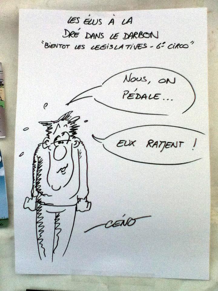 La Babole - Dré dans l'Darbon 2012, dessin en direct. Dré dans l’Darbon : les dessins en direct