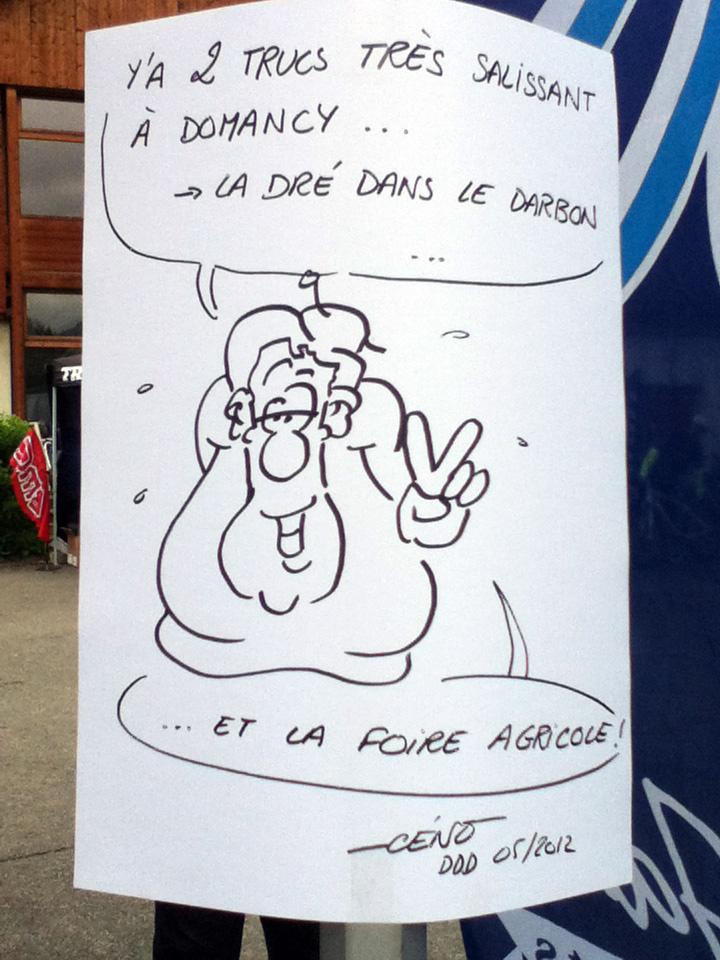 La Babole - Dré dans l'Darbon 2012, dessin en direct. Dré dans l’Darbon : les dessins en direct