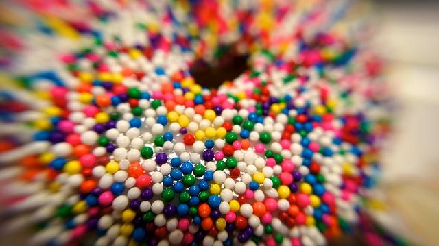 Beignes saveur arc-en-ciel ! anteketborka.blogspot.com, beignes14