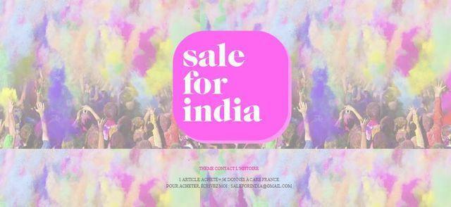 Sale for India_Care France